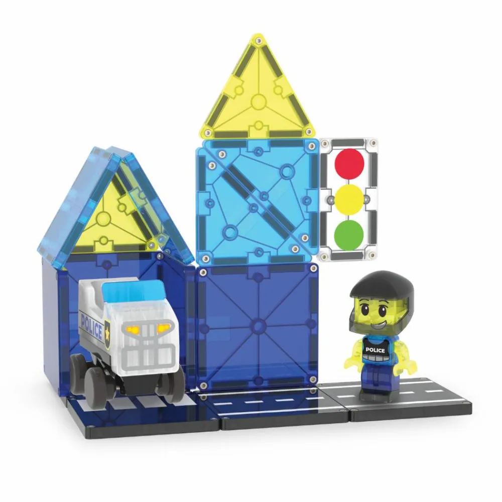 Best Magna-Tiles | Politipatrulje, 20 stk