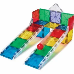 Hot Magna-Tiles | Rail Racers kuglebane, 33 stk