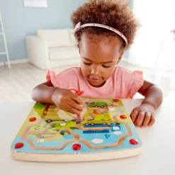 Online Hape Magnetisk labyrint - Byggepladsen