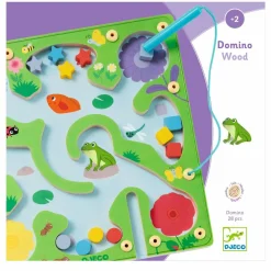 Outlet Djeco Magnetisk labyrint - Den lille frødam