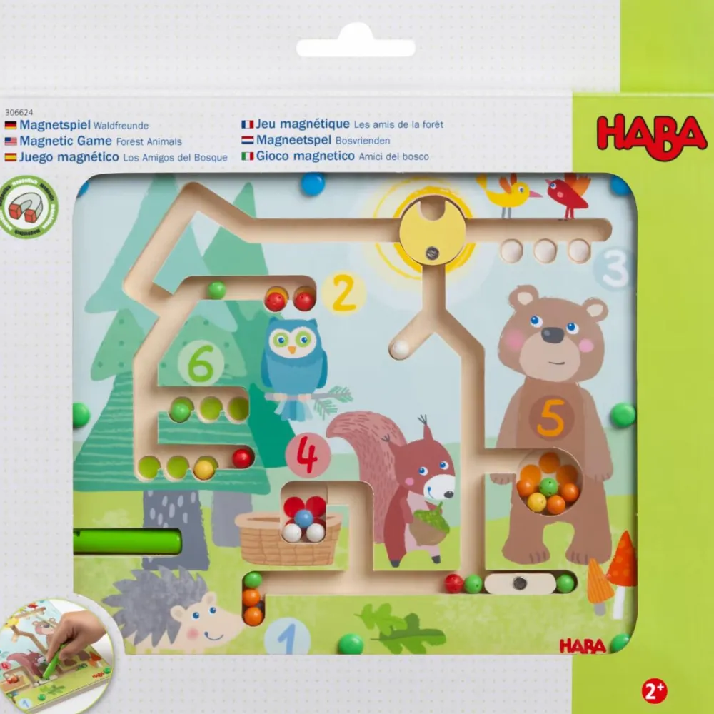 Online Haba Magnetisk labyrint - Skovens dyr