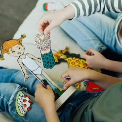 New Magnetisk påklædningsdukke, Pippi Langstrømpe