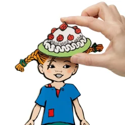New Magnetisk påklædningsdukke, Pippi Langstrømpe