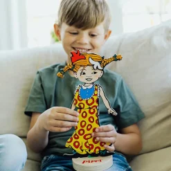 New Magnetisk påklædningsdukke, Pippi Langstrømpe