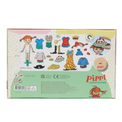 New Magnetisk påklædningsdukke, Pippi Langstrømpe