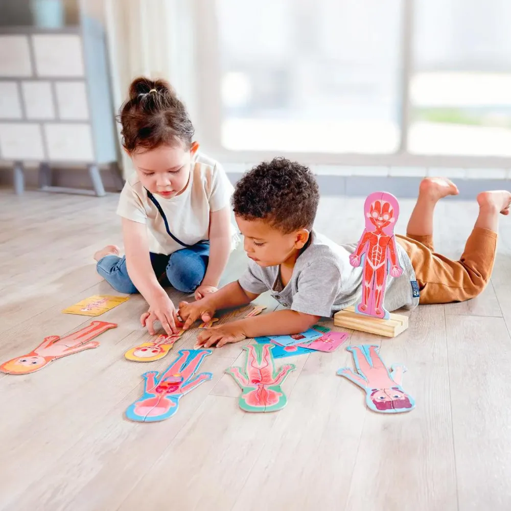 New Hape Magnetisk puslespil - Anatomi