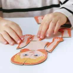 New Hape Magnetisk puslespil - Anatomi