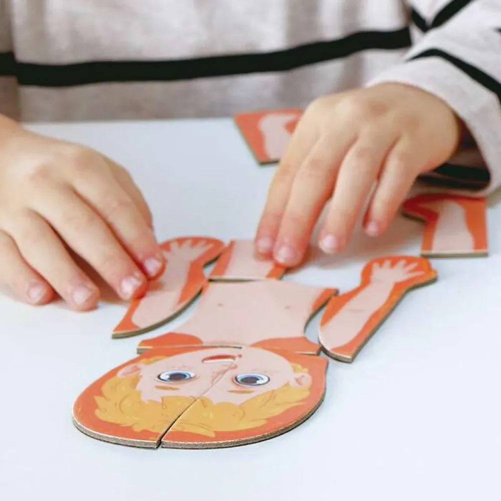 New Hape Magnetisk puslespil - Anatomi