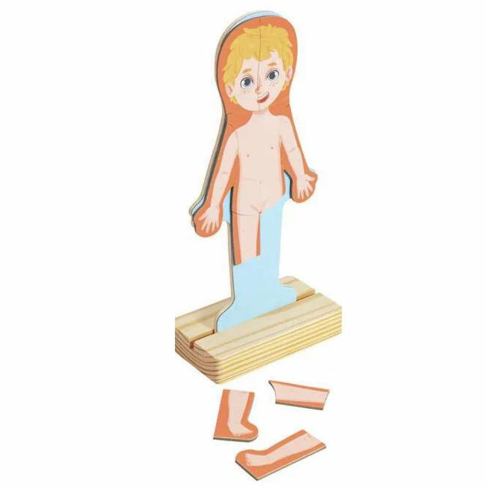 New Hape Magnetisk puslespil - Anatomi