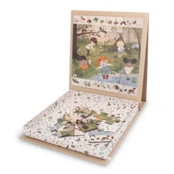 Online Filibabba Magnetpuslespil m. 20 brk. - Eventyr i skoven