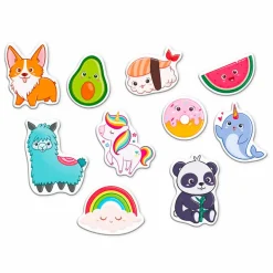 Sale Quercetti Magnetsæt med ABC, 123 og figurer, 106 dele