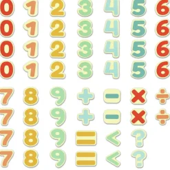 Sale Hape Magnettal- og symboler, 54 dele