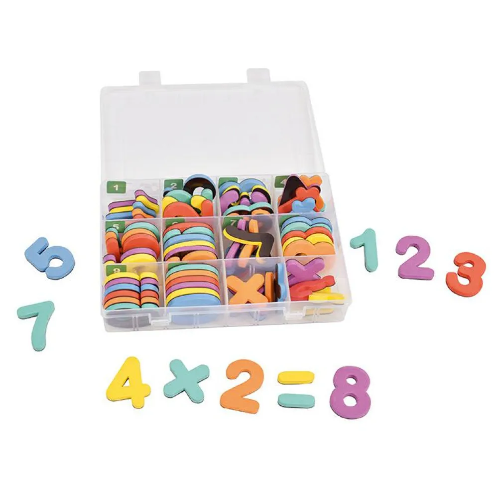 Clearance Magnettal- og symboler, 72 dele