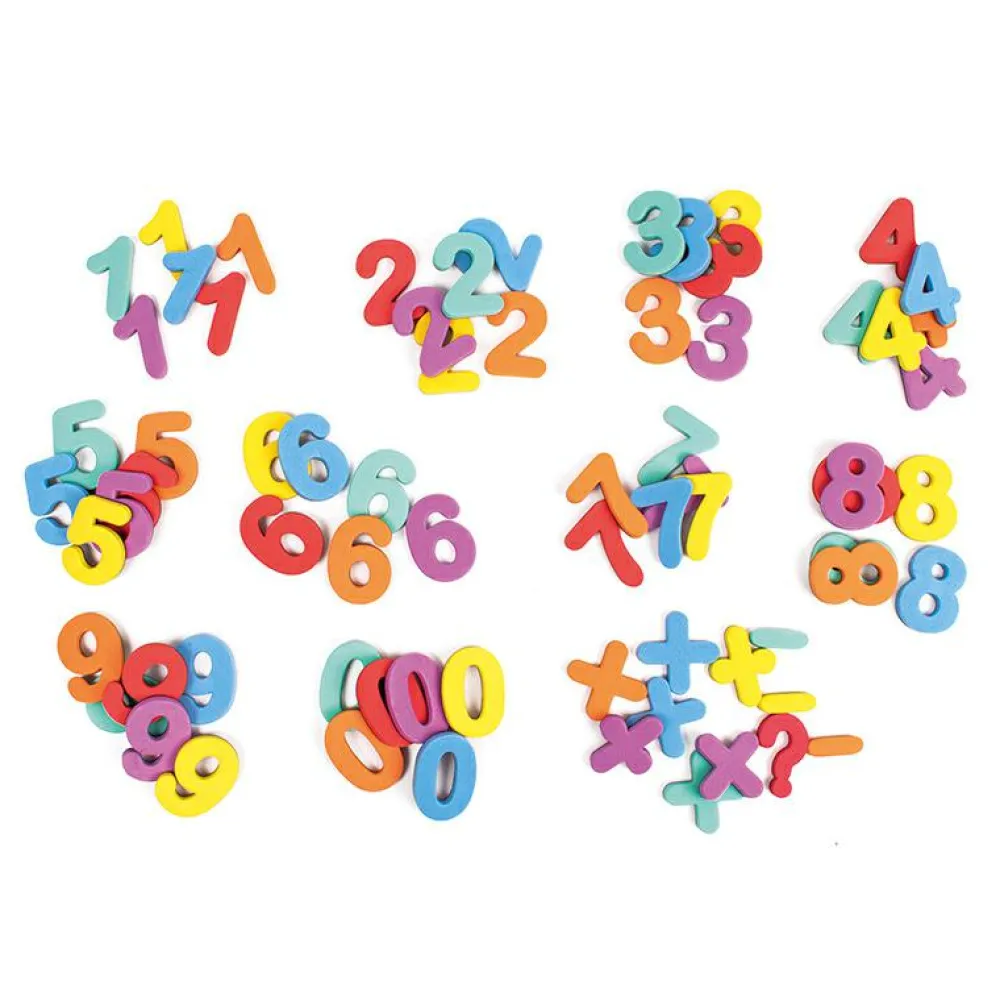 Clearance Magnettal- og symboler, 72 dele