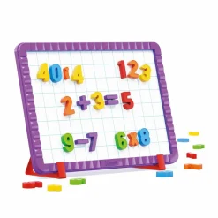 Quercetti Magnettavle med tal og symboler, 48 dele