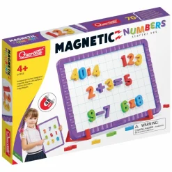 Quercetti Magnettavle med tal og symboler, 48 dele