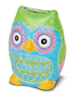 Melissa & Doug Mal din egen sparebøsse - Ugle