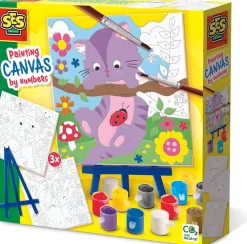 Sale SES Creative Mal efter tal - Kæledyr