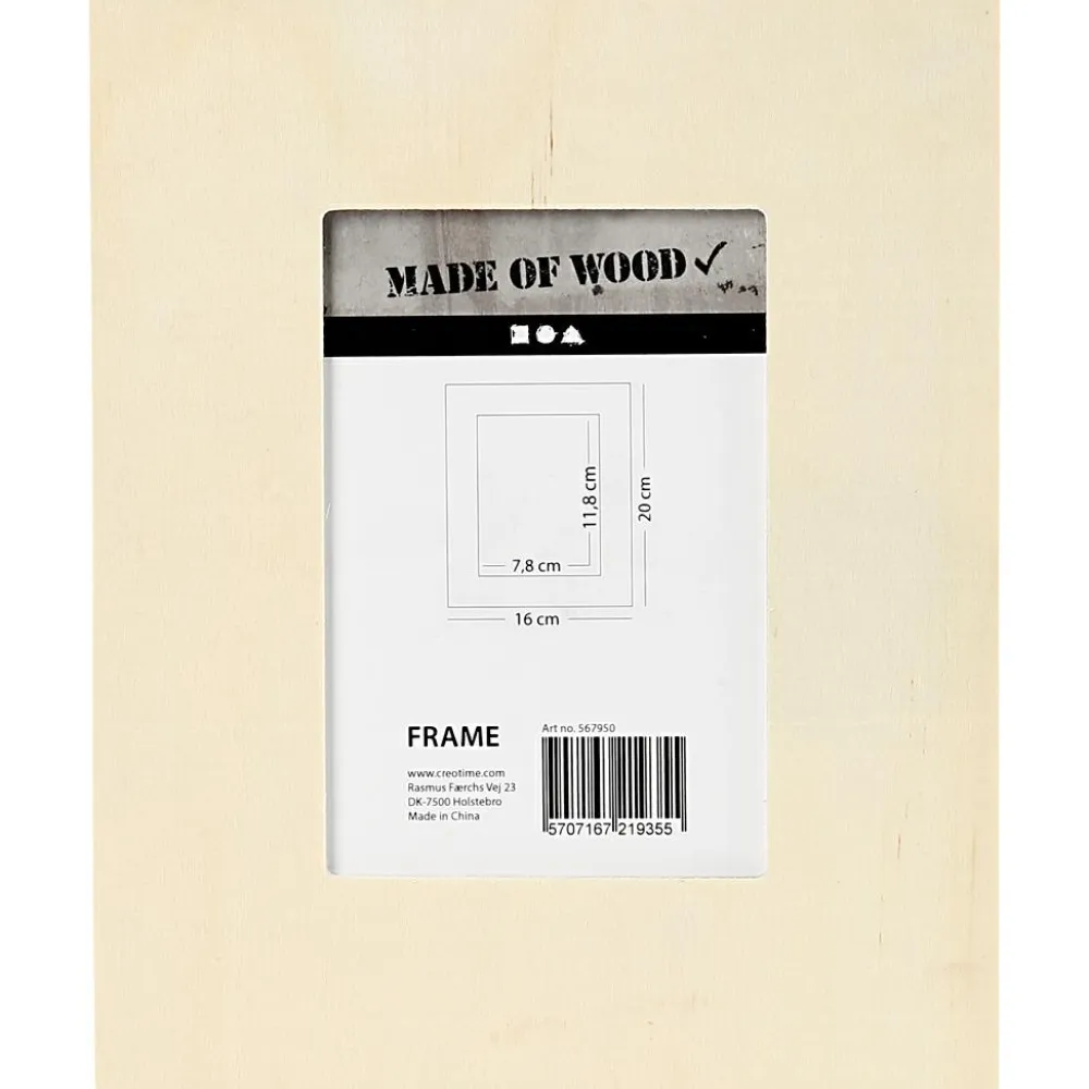Sale Creativ Company Mal selv - Billedramme, 20 x 16 cm