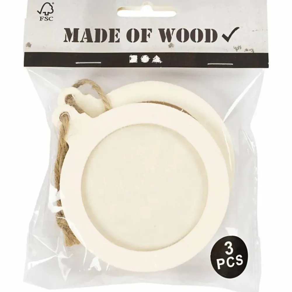 Sale Creativ Company Mal selv - Dekorationsophæng, 3 stk