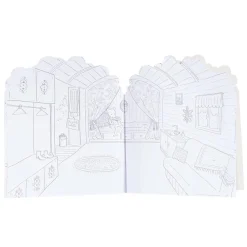 Outlet Moulin Roty Malebog 20 sider, inkl. 160 klistermærker