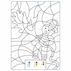 Sale Forlaget Bolden Malebog med farvekoder - Udrykning