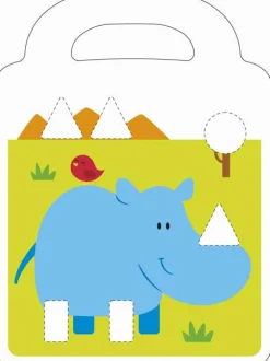 New Forlaget Bolden Malebog med klistermærker - Ræv