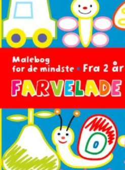 Clearance Forlaget Bolden Malebog til de små - Farvelade
