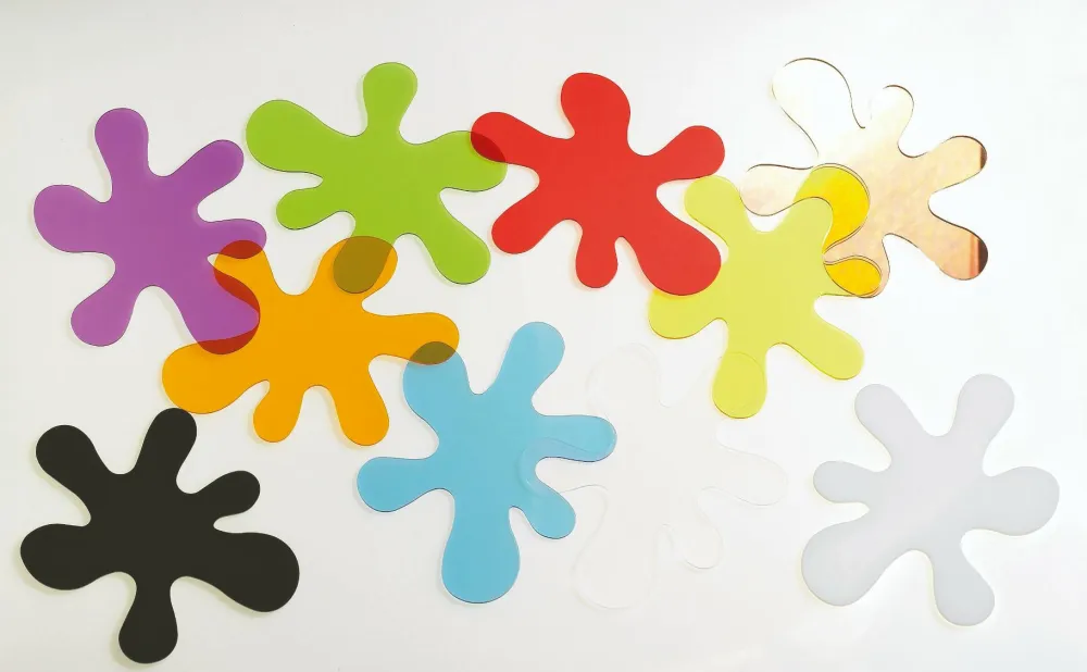 Online tickit® Malerklatter - Transparente, 10 stk