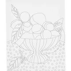 Discount Creativ Company Malerlærred 24 x 30 cm - Frugtskål