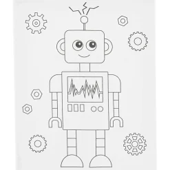 Sale Creativ Company Malerlærred 24 x 30 cm - Robot