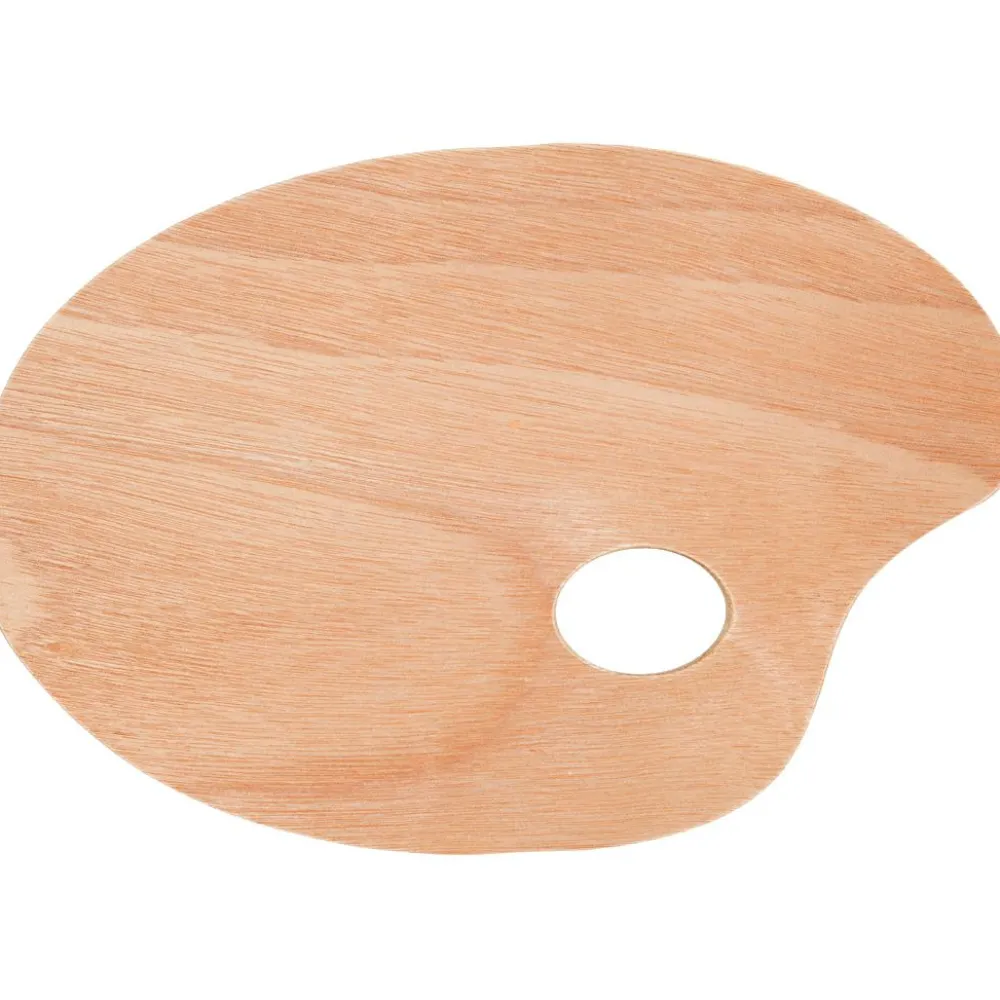 Best Creativ Company Malerpalette i træ, 20 x 30 cm