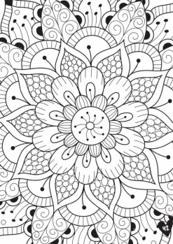 Hot Forlaget Bolden Maling og mindfulness - En malebog til fordybelse