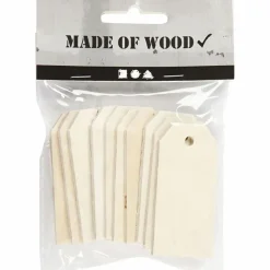 Sale Creativ Company Manilamærker 3 x 6 cm - Natur, 10 stk