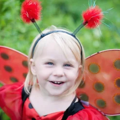 Clearance Great Pretenders Mariehøne - Vinger + hårbøjle, str. 3-7 år