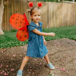 Clearance Great Pretenders Mariehøne - Vinger + hårbøjle, str. 3-7 år