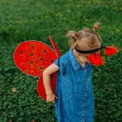 Clearance Great Pretenders Mariehøne - Vinger + hårbøjle, str. 3-7 år