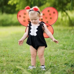 Clearance Great Pretenders Mariehøne - Vinger + hårbøjle, str. 3-7 år