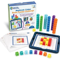 Learning Resources MathLink - Hjernegymnastik, 40+ opgaver