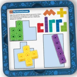 Learning Resources MathLink - Hjernegymnastik, 40+ opgaver