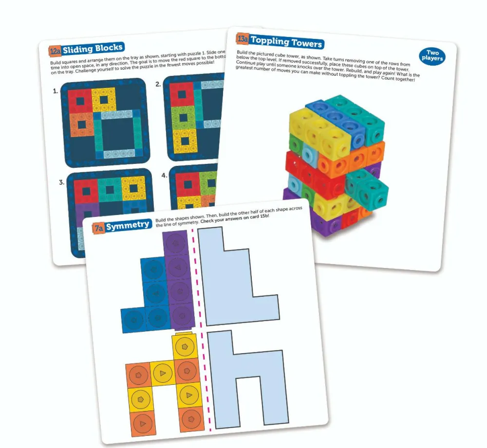 Learning Resources MathLink - Hjernegymnastik, 40+ opgaver