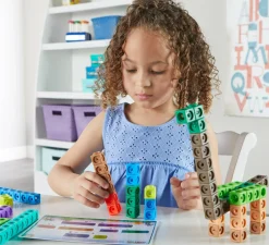 New Learning Resources MathLink aktivitetssæt - Dinosaurer