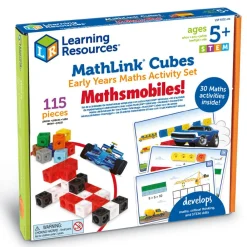 New Learning Resources MathLink aktivitetssæt - Køretøjer