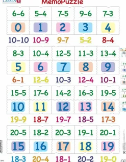 Sale Larsen Memo Puslespil - Plus / Minus