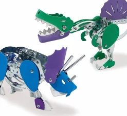 Sale SES Creative Metalbyggesæt - Triceratops + Spinosaurus