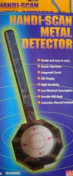 Discount Metaldetektor - Håndholdt