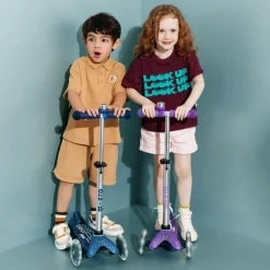 Hot Micro - Mini Deluxe Glitter LED, Marineblå