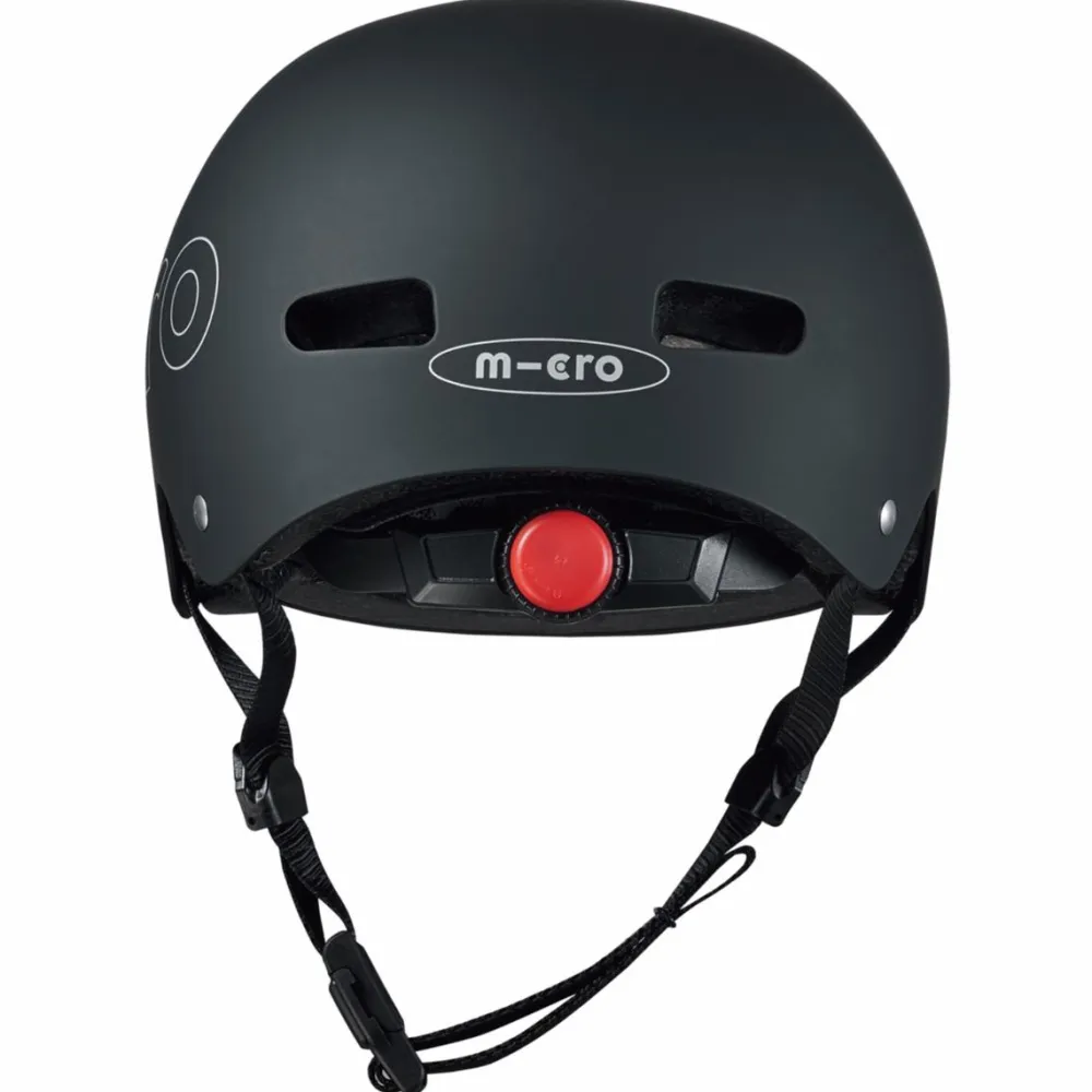 Micro cykelhjelm - Sort, 58-61 cm