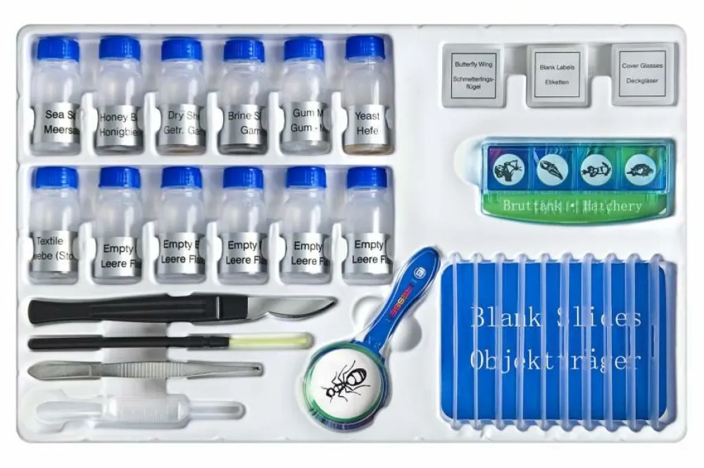 Sale Mikroskop eksperimentsæt m. tilbehør