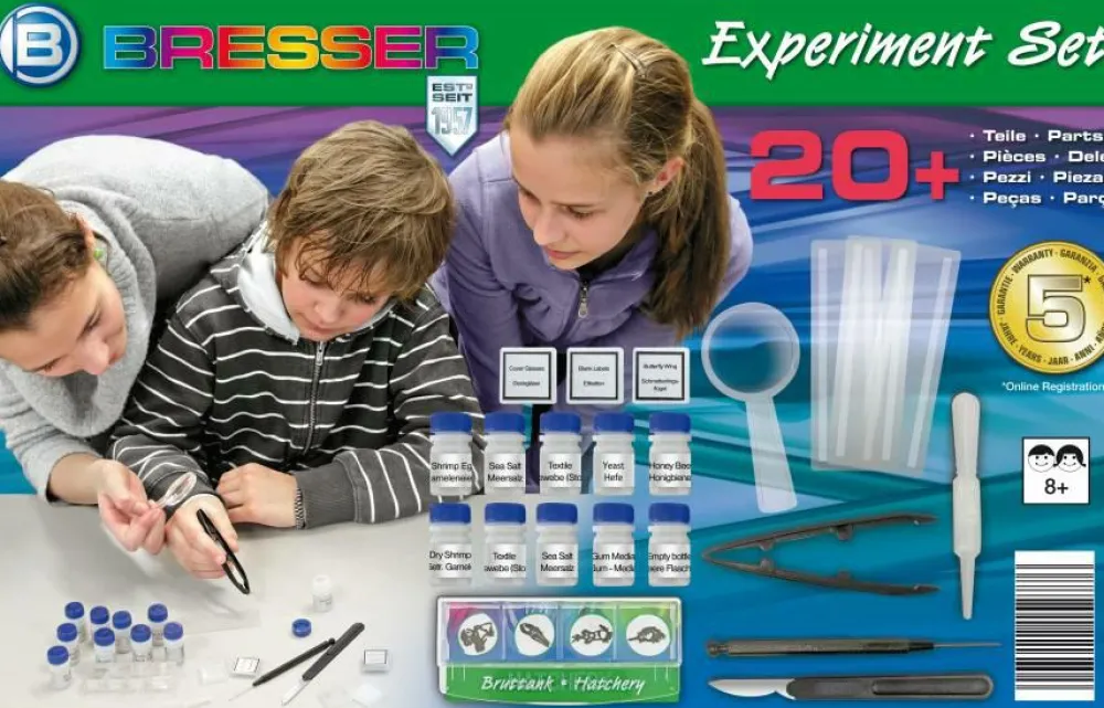 Sale Mikroskop eksperimentsæt m. tilbehør